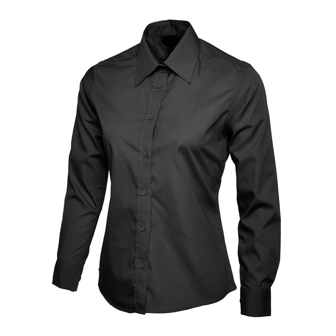 Ladies Poplin Full Sleeve Shirt