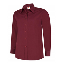 Load image into Gallery viewer, Ladies Poplin Full Sleeve Shirt
