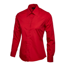 Load image into Gallery viewer, Ladies Poplin Full Sleeve Shirt
